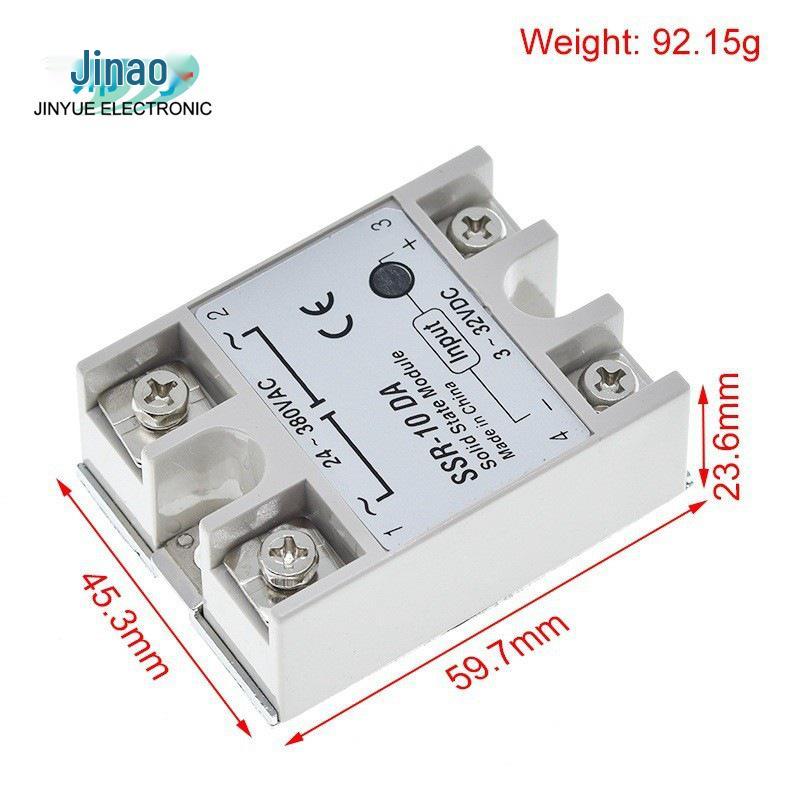Single-phase Solid State Relay SSR-25DA, DC Control AC 220V 25A
