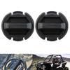 Pair Floor Drain Plugs Plastic Floor Drain Insert Versatile Floor Drain Plugs Replacement Corrosion Resistant for Vehicle