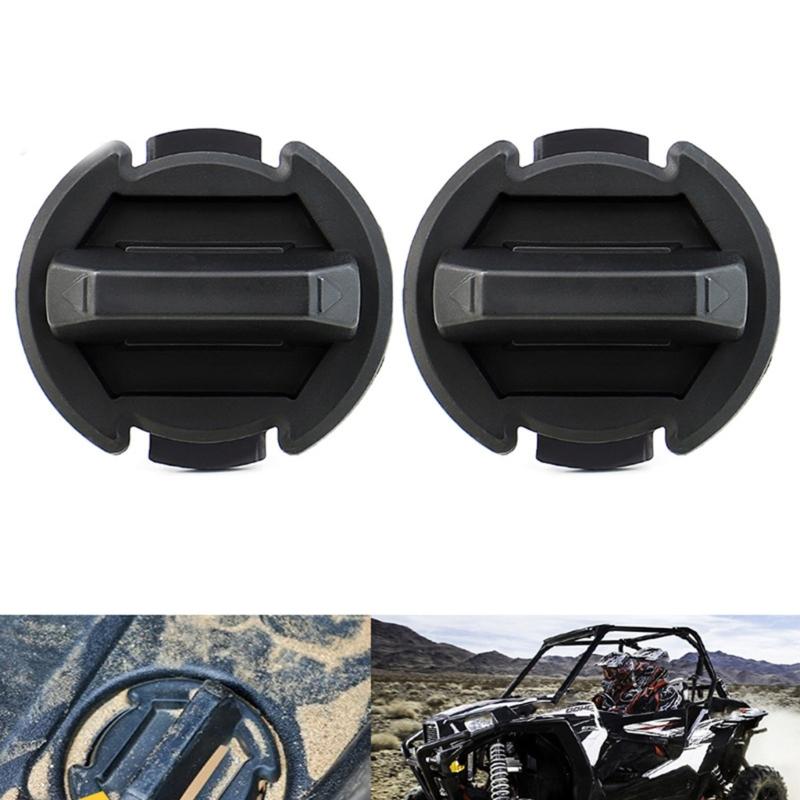 Pair Floor Drain Plugs Plastic Floor Drain Insert Versatile Floor Drain Plugs Replacement Corrosion Resistant for Vehicle