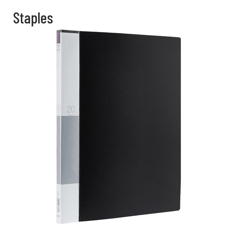 Staples NP1069 A4 20-Pocket Display Book