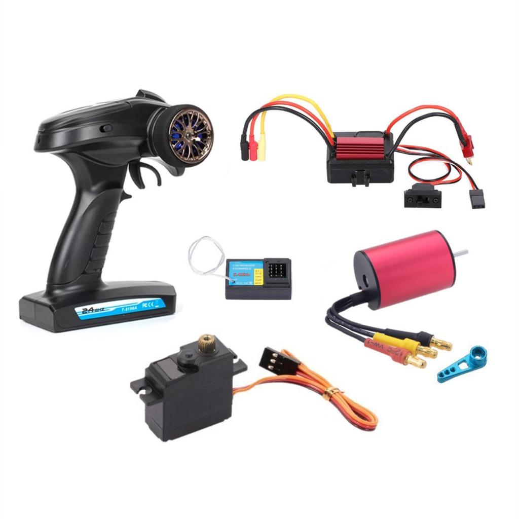RCtown Brushless Upgrade Kit Motor For Wltoys A959-b A979-b Esc Receiver Remote Controller Servo Set Rc Car Spare Parts