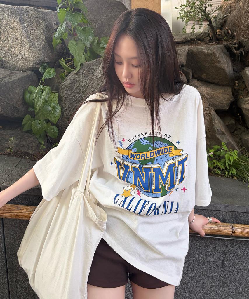 Baniswimeonteu California Tee_Ivory