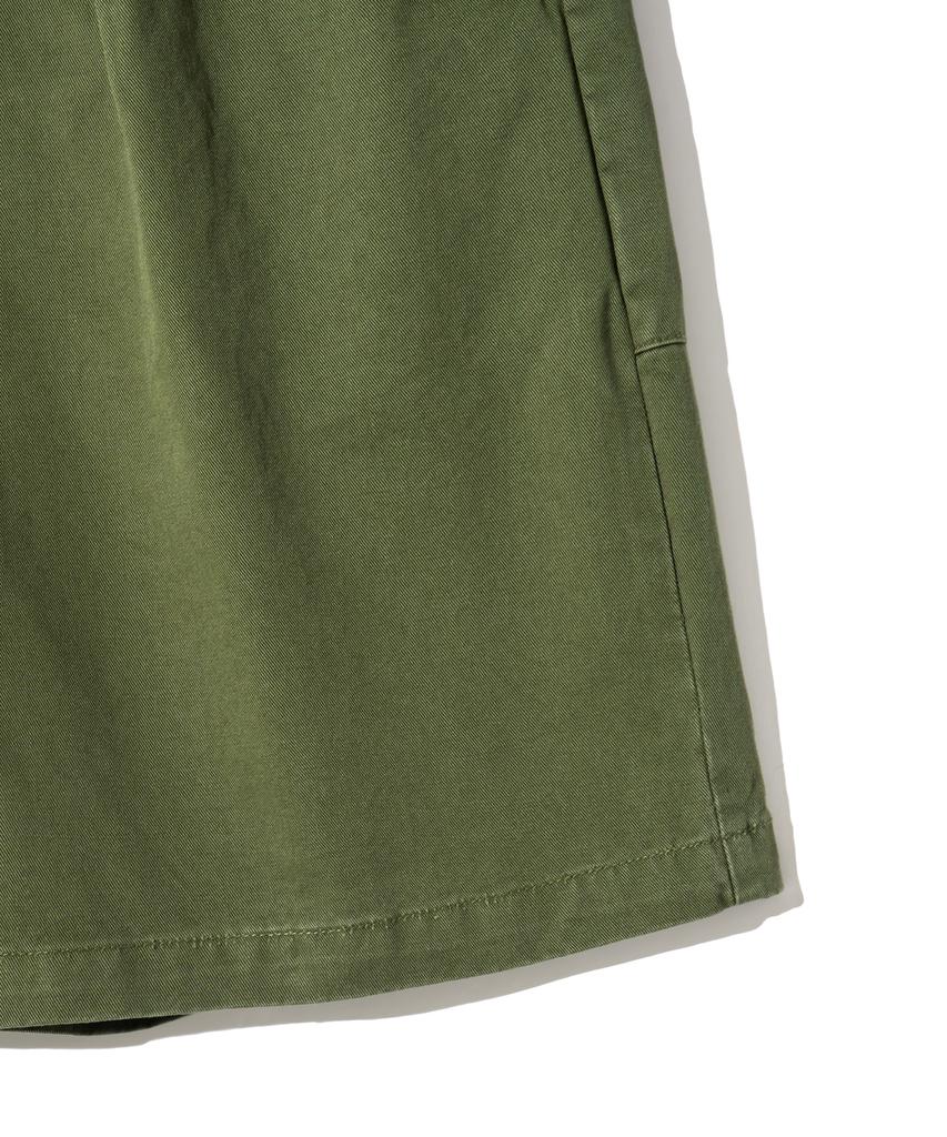 ANNOT Washed Office Hiker Shorts Olive