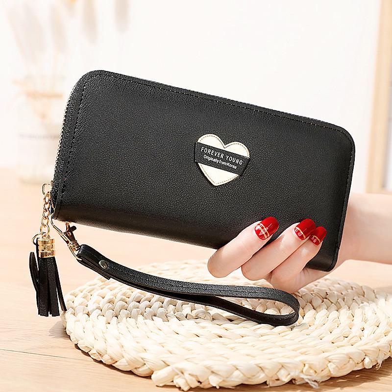 Fashion Long Women Wallets, Brand Purse, Female Purse, Women's Leather Wallet, Clutch Phone Bag ,Love Wallet,Christmas Gift, Valentine's Day Gift