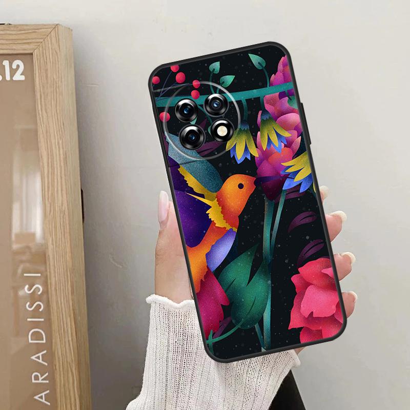 Hummingbird Case For OnePlus Nord 5 CE 3 4 Lite N20 N30 OnePlus 13T 13R 12R 10T 10R 10 11 12 13 15 Cover