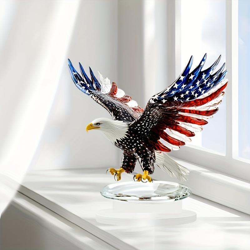 Independence Day,Eagle and Flag,Creative,2D,Acrylic,Living Room Ornament,Evening Arrangement,Decoration,Office Ornament,Home Decoration