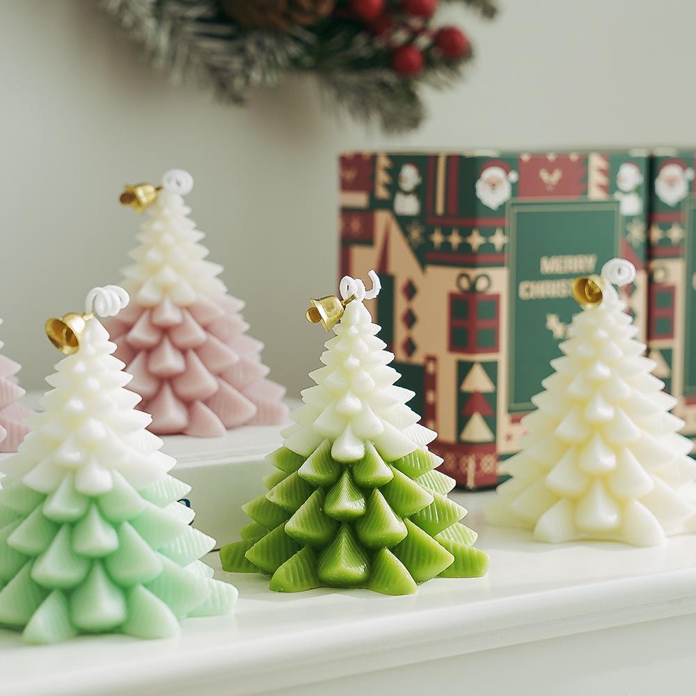 Christmas Tree Scented Candle Ornament Gift Box - Perfect for Holidays & Birthdays