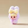 6pcs Cute Style Plush Travel Bunny Desktop Car Decoration Batch