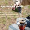 Portable Outdoor Camping Bowl Drain Spout PP Versatile Hand Drip Coffee Guide Nozzle Extended Mouth Easy To Install Camping Tool