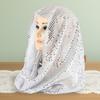 Women's Sequin Hooded Headscarf Head Wraps Fashion Skullies  for Party Daily Wear