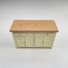 1/12 Scale Dollhouse Cabinet Living Room Miniature Birch Doll House Simulation Storage Cabinet DIY Accessories