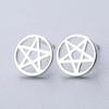 100% 925 Massiv Echtsilber Piercing Herz Krone Liebe Biene Ohrstecker Für Frauen Mädchen Brincos pendientes Brincos