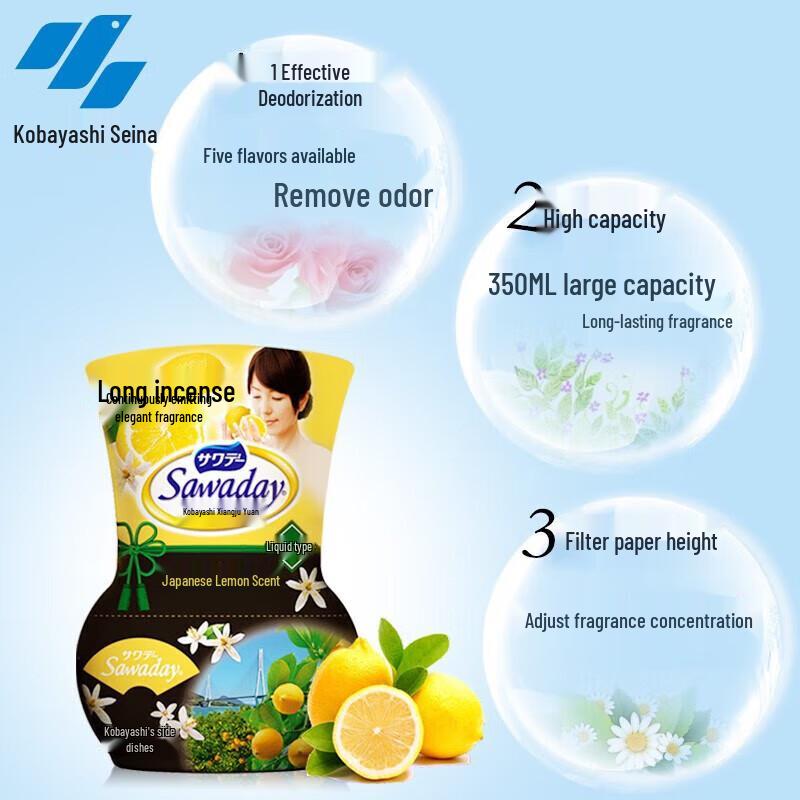 Kobayashi Shokyugen Unscented Room Deodorizer Refill (2-Pack)