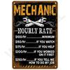 Vintage Bar Metallschilder Badezimmer Haus Wohnzimmer Zuhause Retro Wanddekorationen Artikel Luxusdekor Innenkunst Poster Blech Si