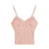 Pure Desire Lace Bow Camisole with Chest Pads - Women's Summer Outerwear & Base Layer Top