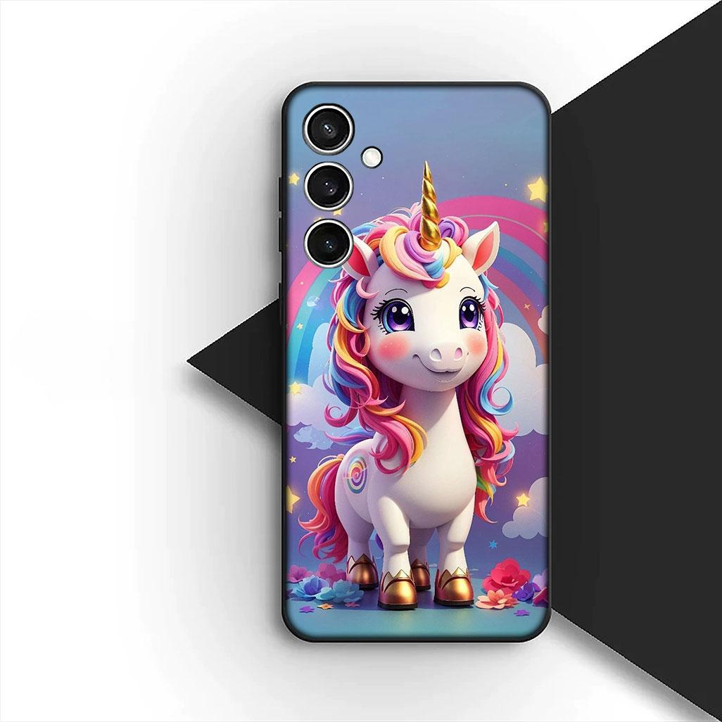 

Casing for Huawei P30 P20 Mate 20 Lite Pro Y7a Y6P Y7 2019 Nova 5T 3I p30Lite Phone Cover Soft Case Unicorn Wallpaper Lovely Huawei nova 3i