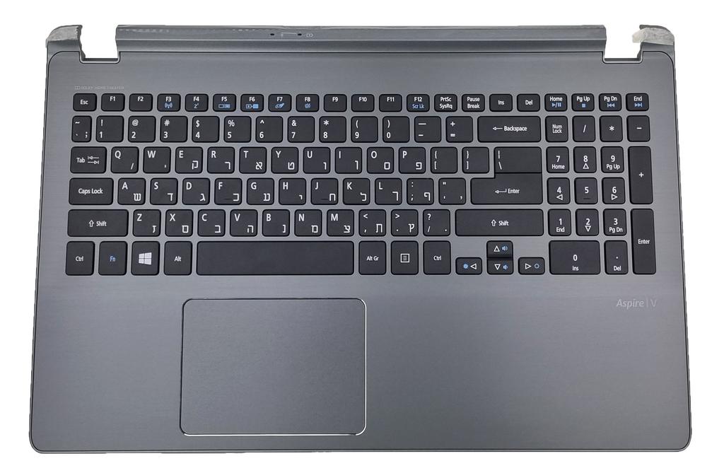 New Acer V5-552 V5-572 V5-573 V7-581 V7-582 Hebrew Keyboard Cover