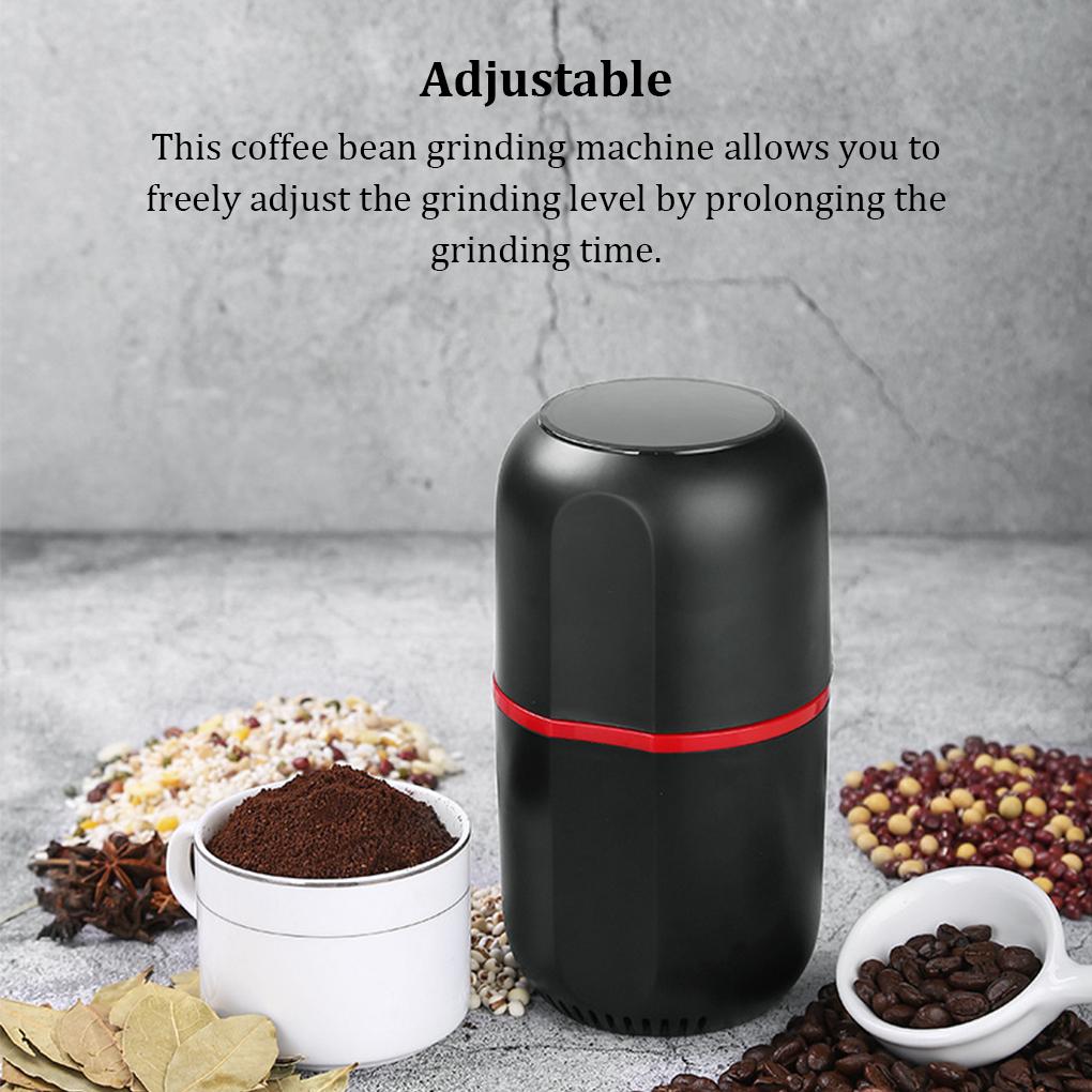 150W Fast Speed Coffee Beans Mini Home Cafe Office Portable Spice Nuts Electric Grinding Machine Stainless Steel