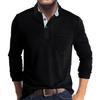 Autumn Men'S Polo Shirt Lapel Pocket T-Shirt Mens Business Casual Long Sleeve Tshirt Tees