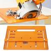 Circular Saw Base Plate Woodworking Cutting Machine Base Plate Backing Positioning Board Circular Saw Rail Tool