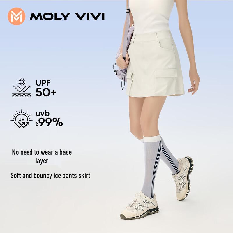 MOLY VIVI Women s Outdoor Sport A-Line Skirt L