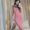 Fashion Sexy Spice Girl Style Suspender Dress Women's Summer New Slim and Thin Niche Stacked Hip-wrapped Long Skirt