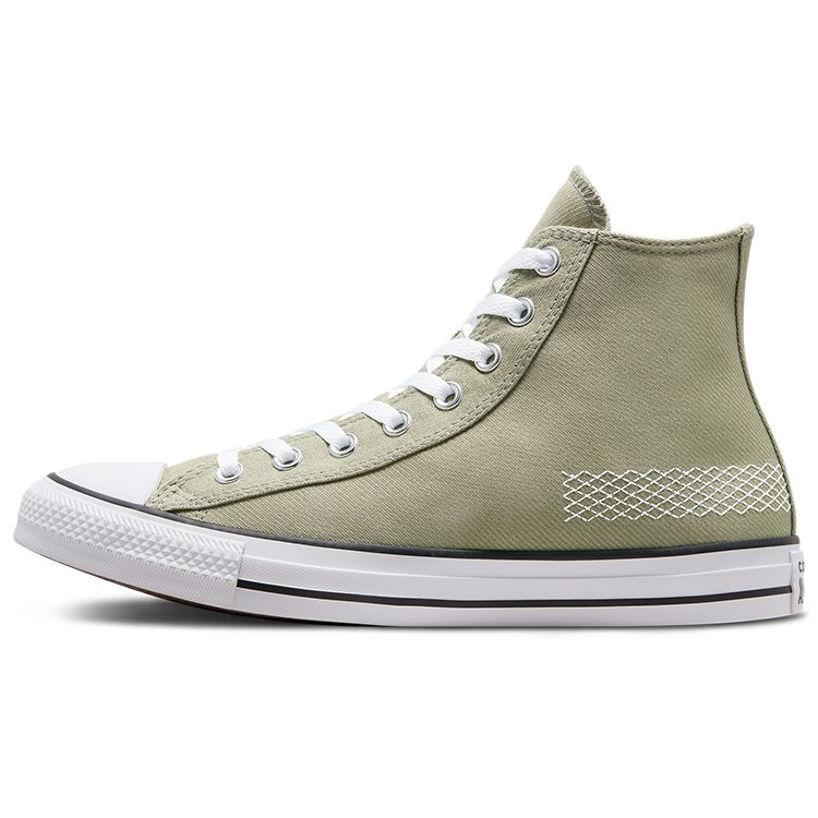 

Converse Chuck Taylor All Star Винтажный Деним Твил Прочные Высокие Кеды из Канваса Унисекс Кроссовки Оливково-зеленый A00778C 37