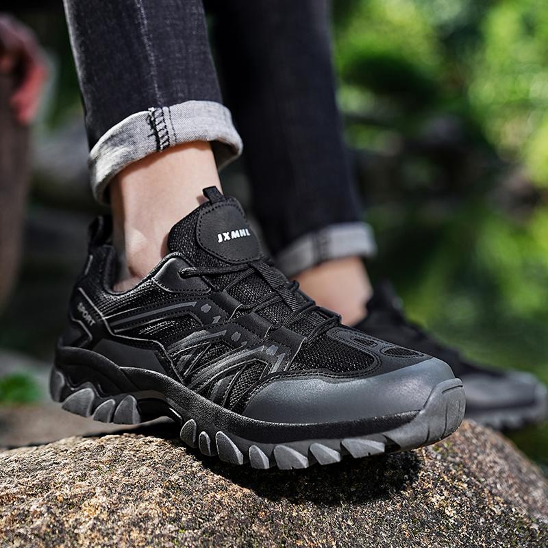 Fashion Men Shoe Outdoor Hiking Shoes Waterproof Mountain Climbing Shoes Trekking Sport Men Hunting Trekking Women Sneakers 46