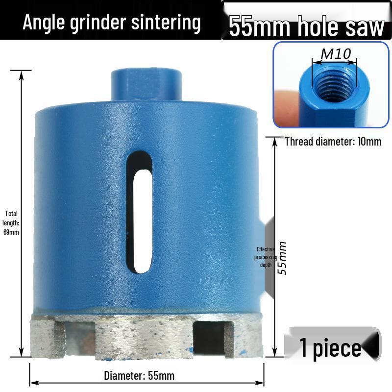 Sintered Diamond Hole Saw for Marble, Stone, Glass, Tile, and Granite