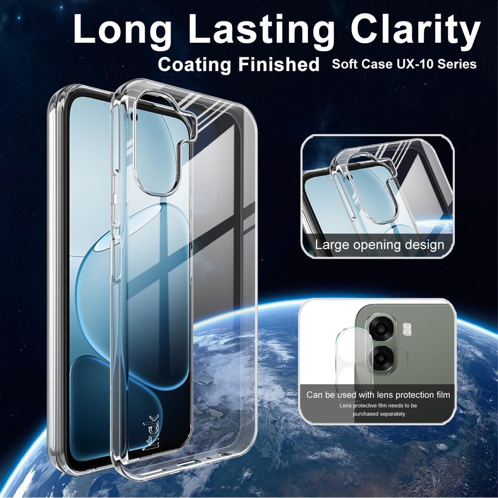 For OPPO A6x 4G 5G Phone Case IMAK Soft Slim Case UX-10 Series