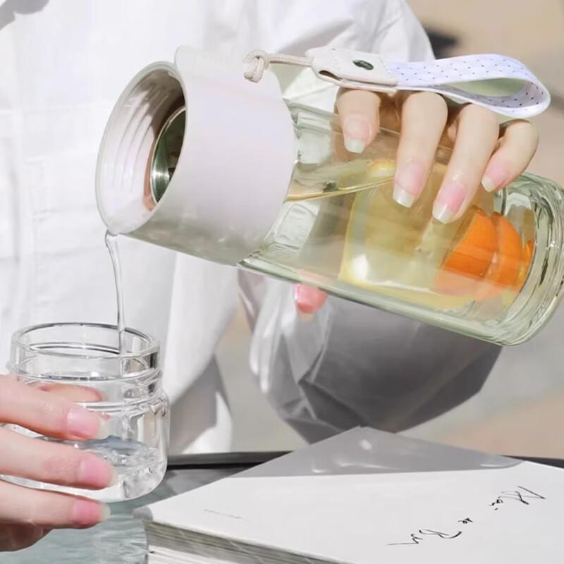 FUGUANG Double-Walled Tea Infuser Glass