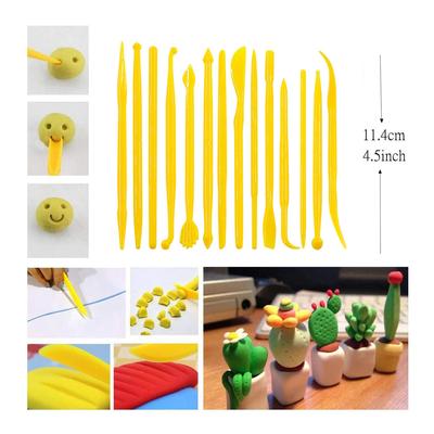 39Pcs Set Stone Plastic Clay Pottery Tools Diy Clay Figurines Sculpting Electric Drill Pen