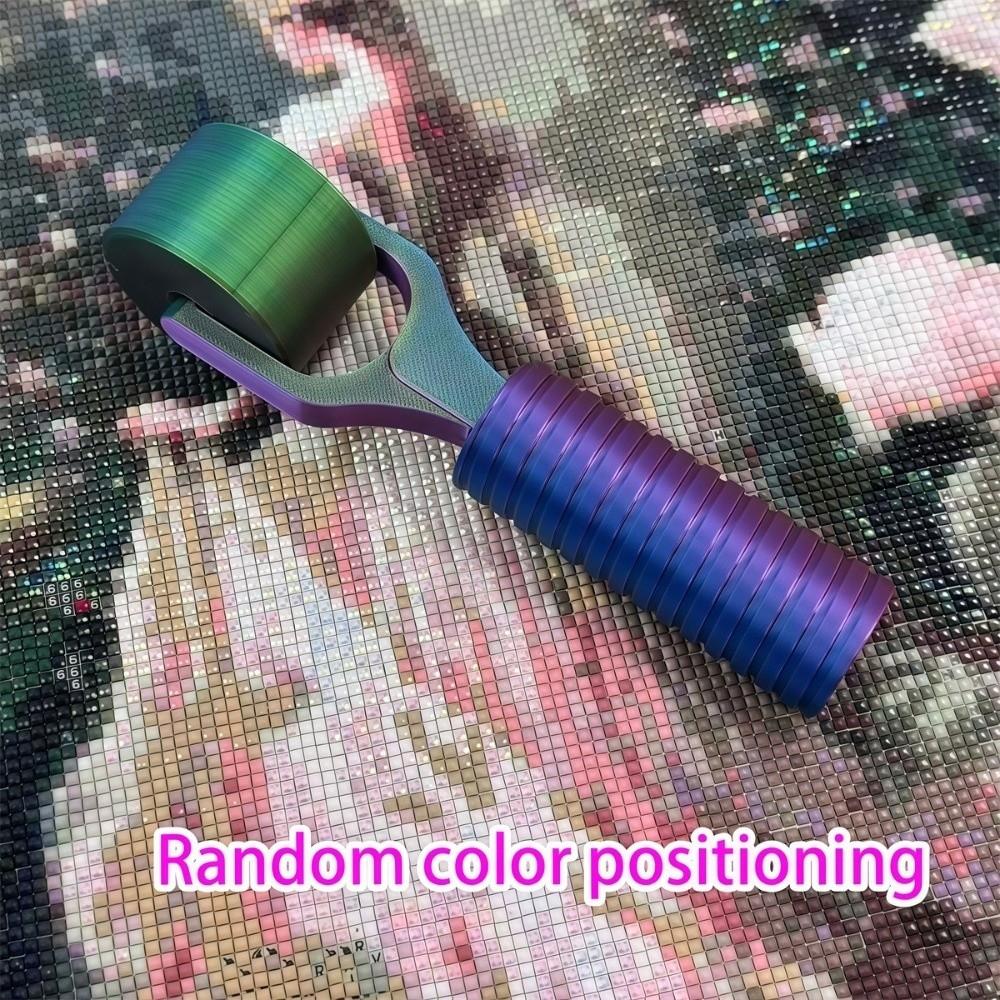 

DIY Diamond Painting Roller Tool Embroidery with Storage Base Diamond-Studding Reinforcement Roller Rhinestone Square 3D Printed