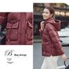 Winter Warm Fleece Coat for Middle-Aged Moms, Thick Cotton Jacket for Women, Fashion Overcoat for Senior Ladies