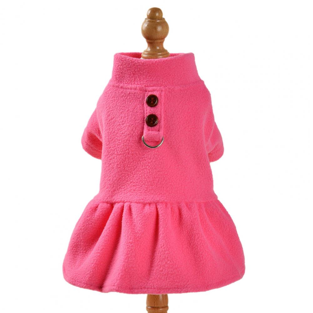 

Winter Pet Dress Cute Pet Outfit Fashionable Winter Warm Pet Dress for Small Medium Dogs Cats Comfortable Plush Skirt XS&China