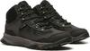 Timberland MID LACE UP Waterproof Hiking Chukka Boot Jet Black