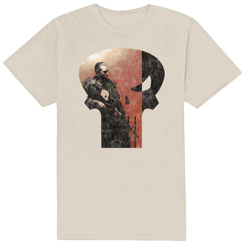 Marvel Comics Unisex T-Shirt: Skull Outline Character (Large) 2XL