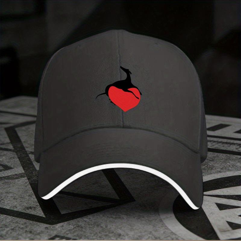 New 1pc, Adjustable "Broken Heart" Sandwich Baseball Cap, Lightweight Printed Women's Hat, "Dating" Men's Trendy Cap, Ideal Gift