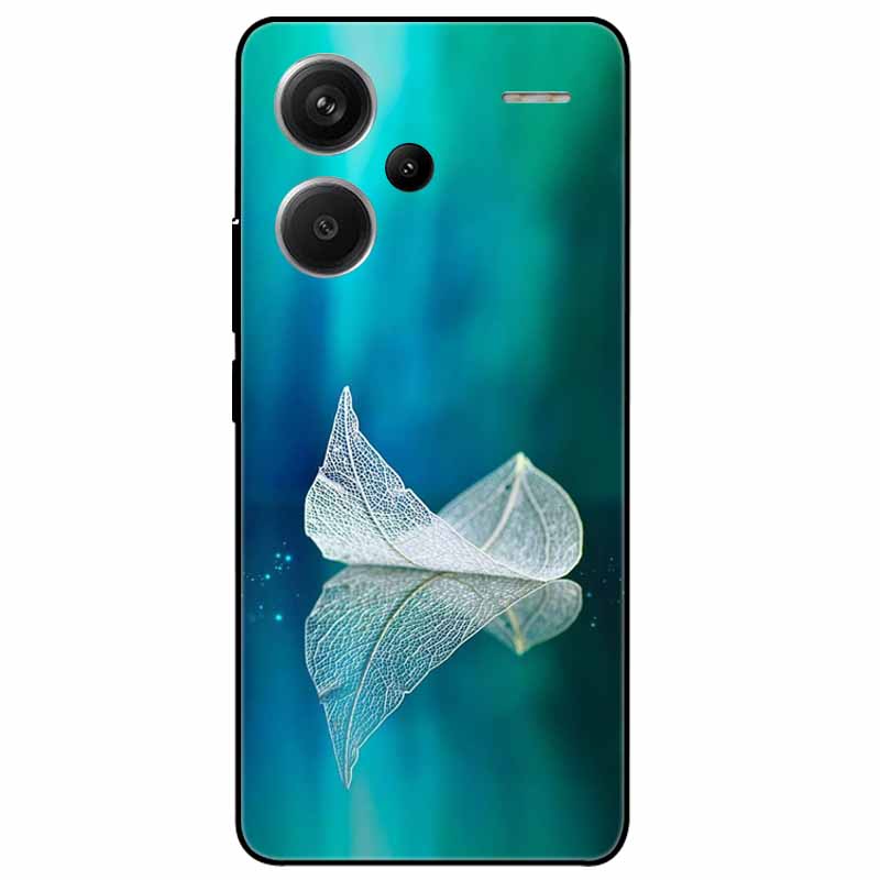 For Redmi Note 13 Pro Plus 5G Pro+ Case Soft Black Painted Cats TPU Funda For Xiaomi Redmi Note 13 Pro 5G Note13 Silicone Cover