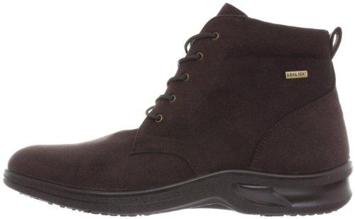 Asahi Top Dry Men's Waterproof Gore-Tex Short Boots (TDY-3836), Dark Brown, Size 27cm, 4E