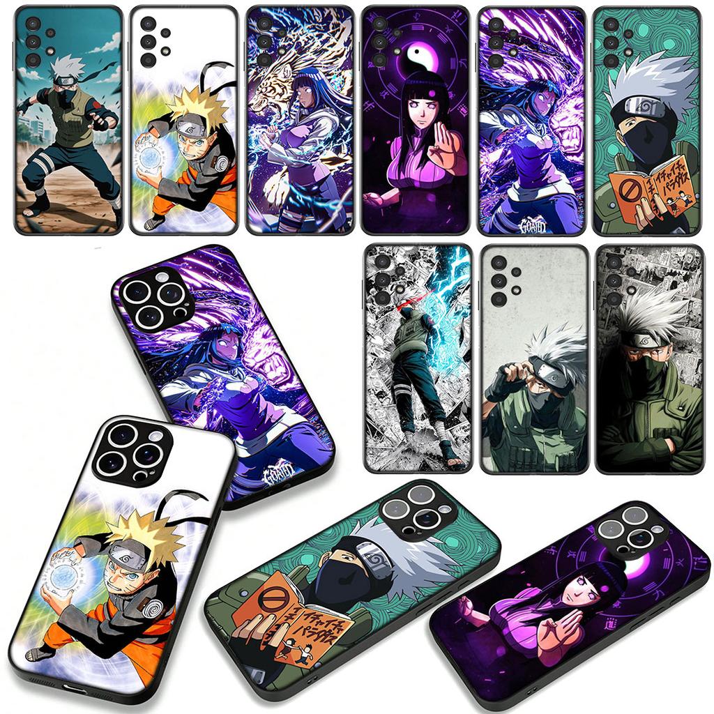 Hinata Narutos Hyuga Kakashi Phone Cover Case for Apple iPhone 16 15 14 Plus 13 12 Mini 17 Pro Max + 16E Air 16+ ProMax Casing