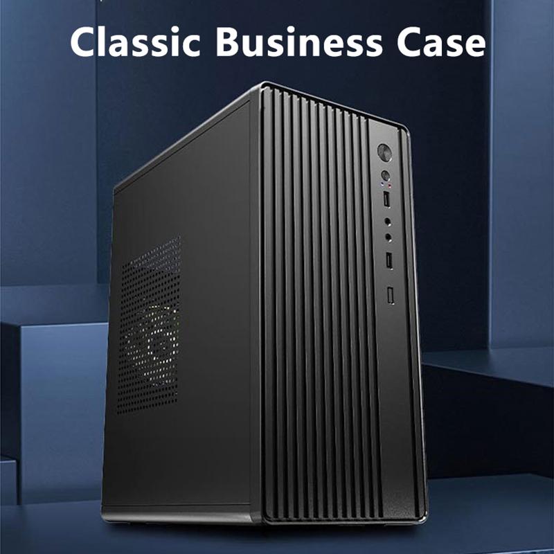 Mini Diy Computer Case For M-Atx/Itx Motherboard Atx Power Supply 240Mm Graphic Card Length Gpu 80Mm Air Cooling Fans