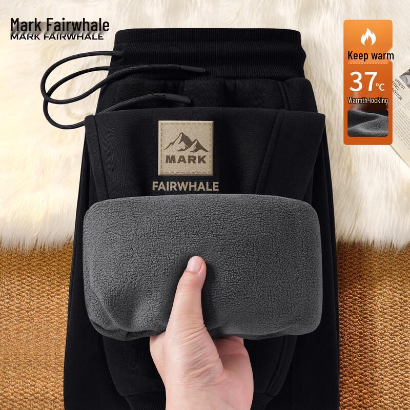 Mark Fairwhale Men's Fleece-Lined Casual Sport Pants