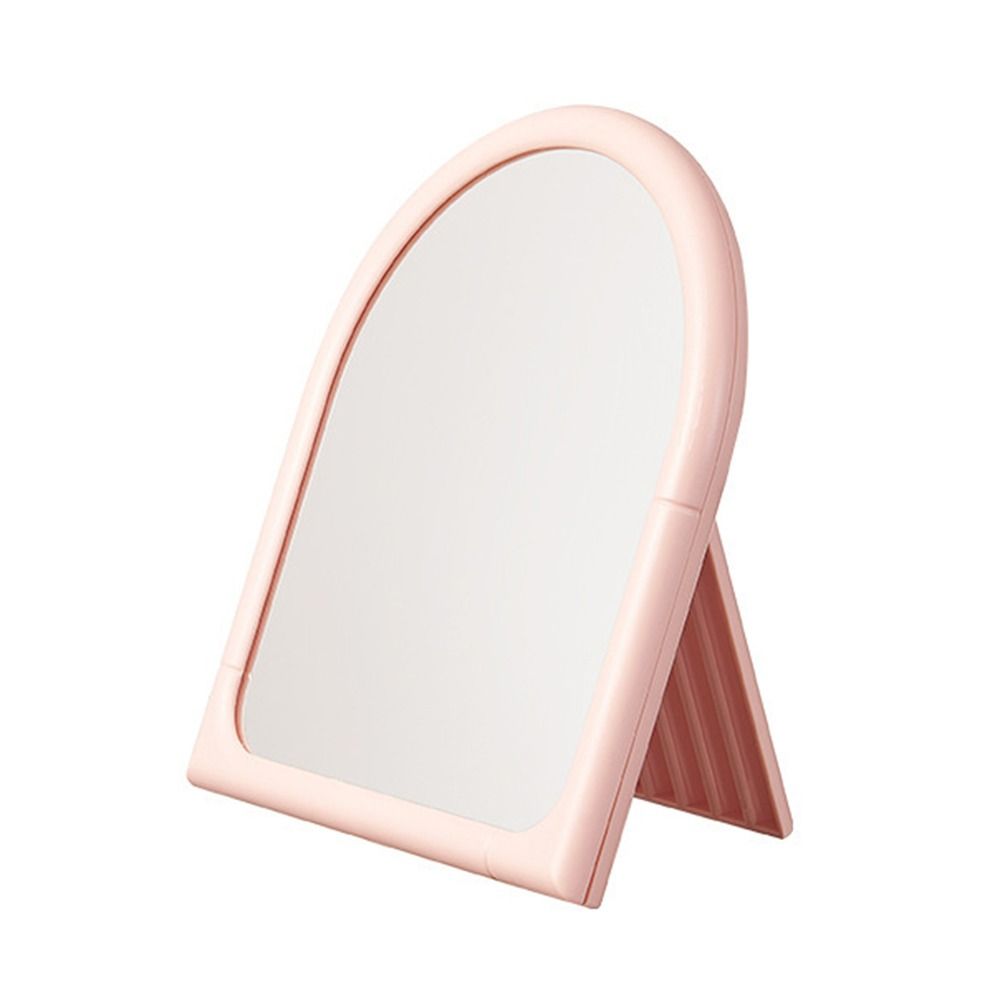 Arch Shaped Vanity Mirror Elegant Desktop Stand Mirror Personalized Dressing Mirror  Home Use