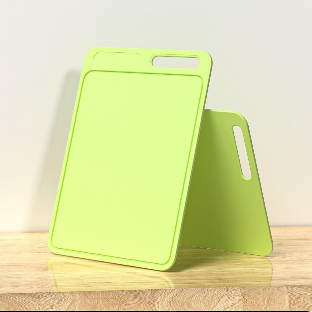 Non-Slip Silicone Cutting Board Hanging Cutting Block Mat Anti-Mold Cutting Board  Food Preparation