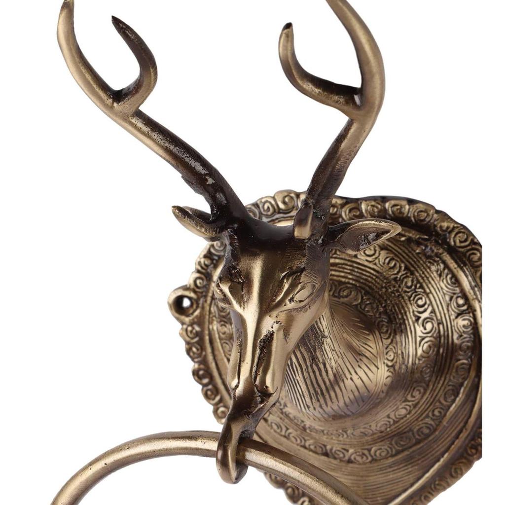 Latest Royal Stag Design Brass Towel Hanger, Bathroom Accessories, Kitchen Towel Holder