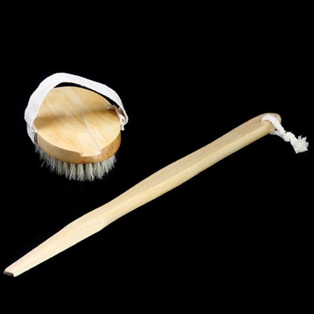 Spa Tool Body Shower Dry Skin SPA Scrubber Bathroom Accessories Massage Shower Brush Bath Brush