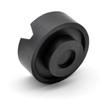 Support de voiture avec coussinets en caoutchouc, cric de levage noir fendu, cadre de support de sol, adaptateur de Rail, cric à ciseaux pour Fiat Peugeot Vauxhall Renault Alfa