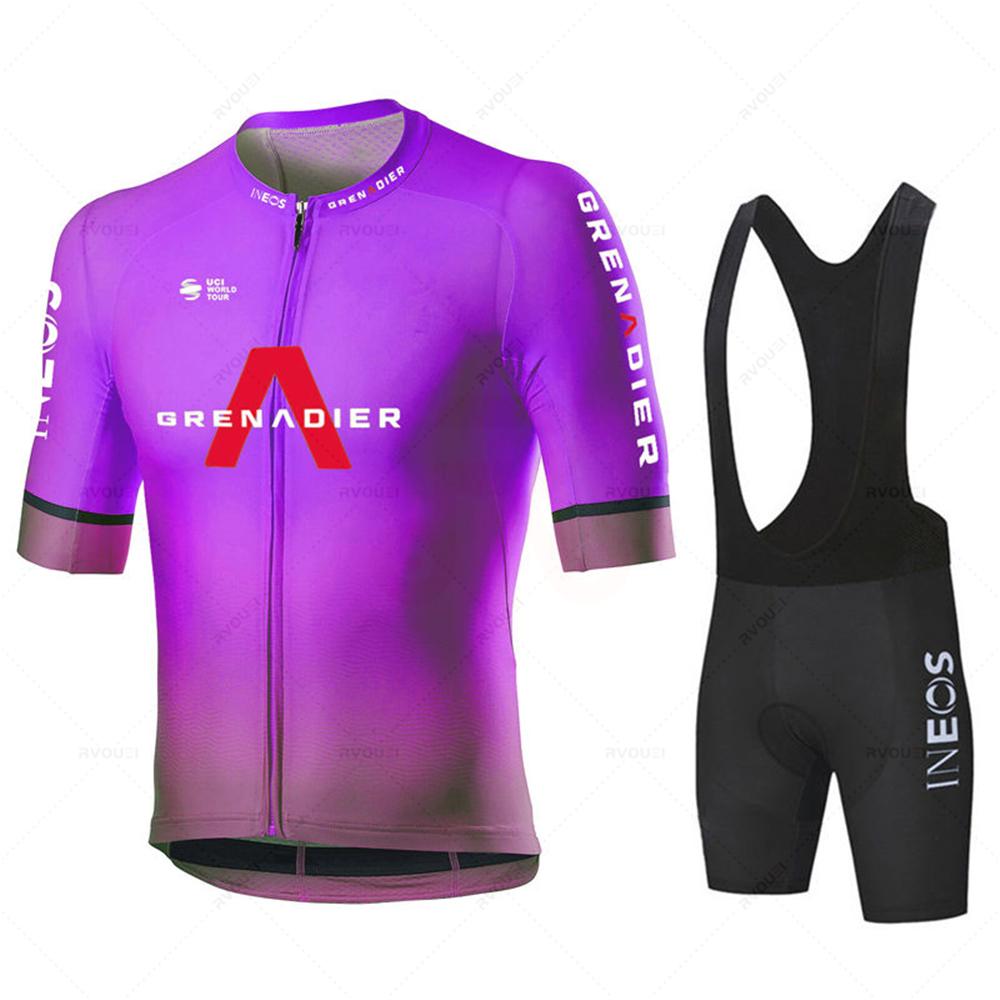 Ineos Grenadier Radtrikot-Set für Herren, atmungsaktiv, schnelltrocknend, 2026