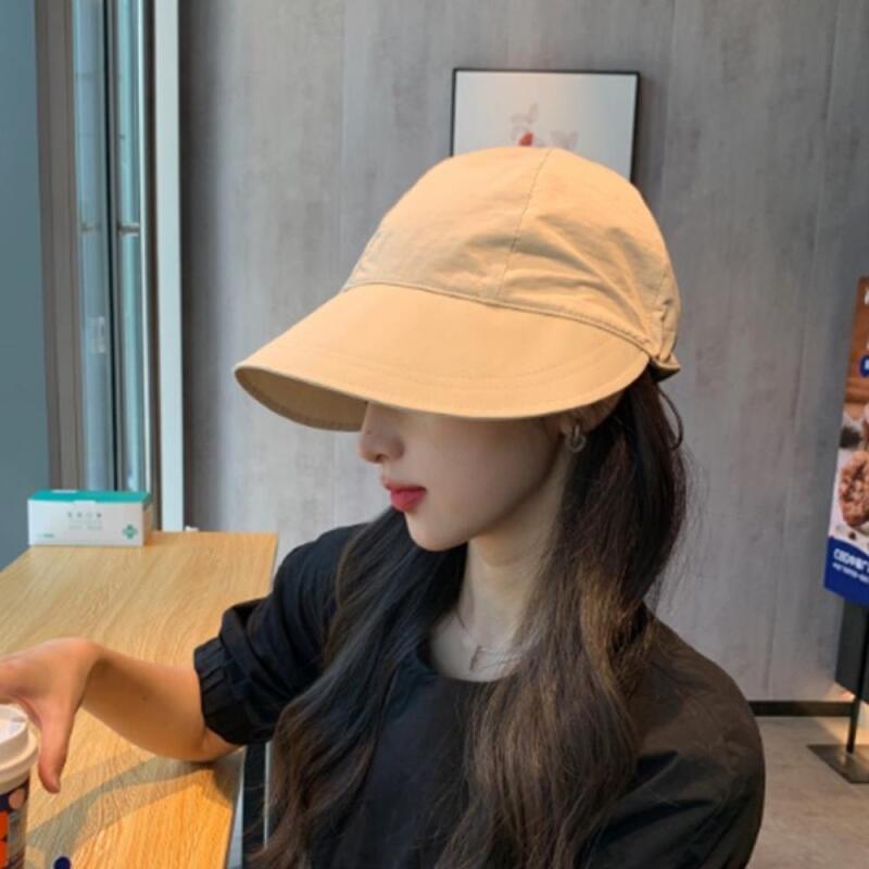 Women's Fashion Adjustable Strap Bare Face Travel Bonnet Hat